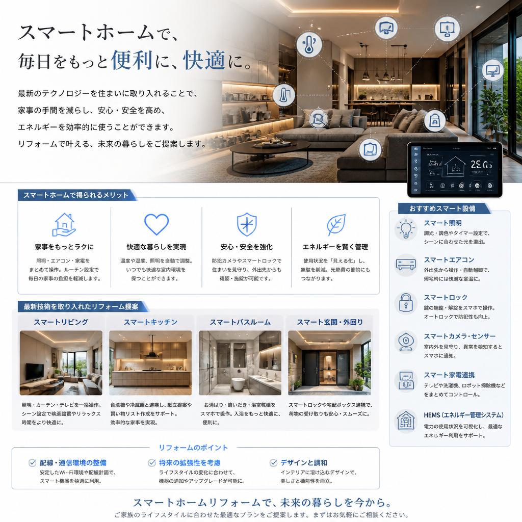 3. スマートホーム導入のメリット